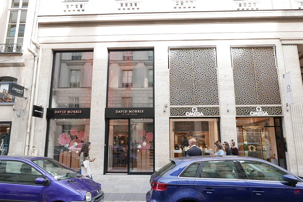 David Morris, Rue Saint-Honoré 364, Paris – after