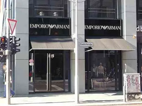 Armani, Friedrichstrasse 169, Berlin – after