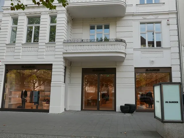 Jil Sander, Kurfürstendamm 185, Berlin – after