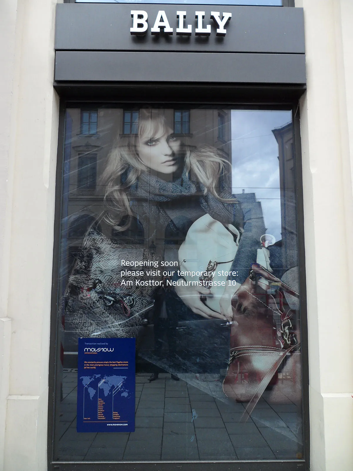 Moncler, Maximilianstrasse 11–15, Munich – before