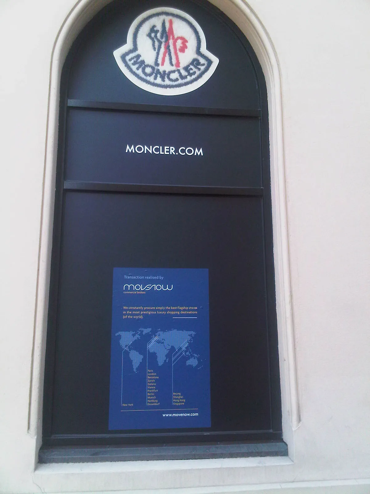 Moncler, Maximilianstrasse 11–15, Munich – during