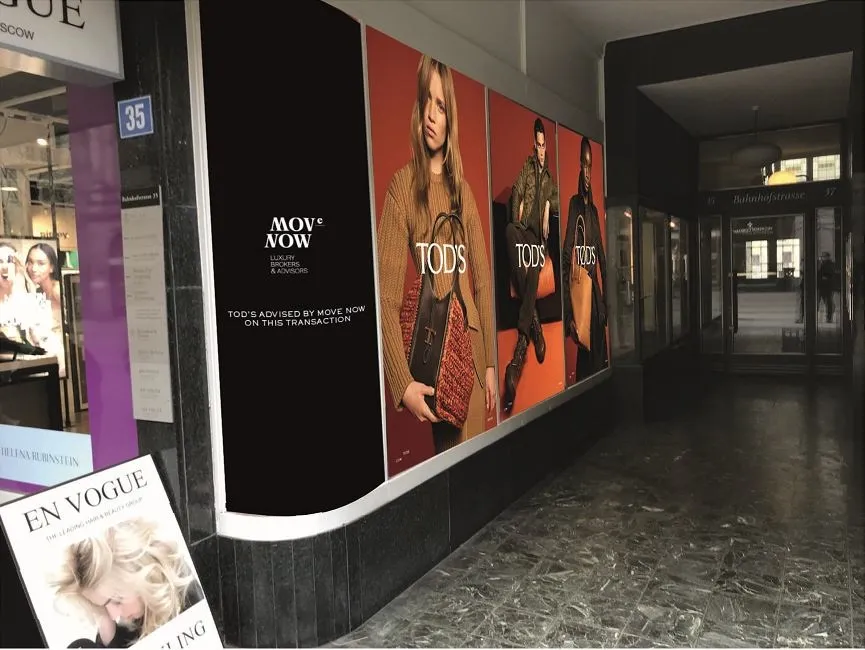 Tod's, Bahnhofstrasse 35, Zurich – during