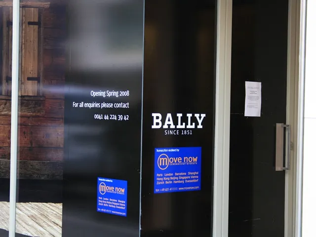 Bally, Goethestrasse 23, Frankfurt – during
