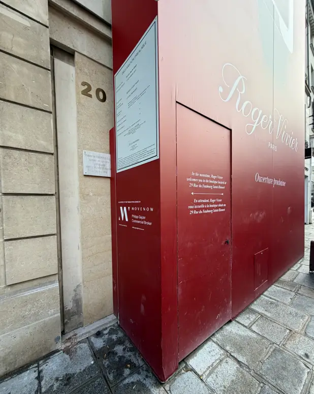 Roger Vivier, 20 Rue du Faubourg Saint-Honoré, Paris